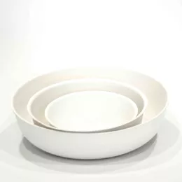 Bols Symbiose 200ml Ø10x4cm bagasse blanc